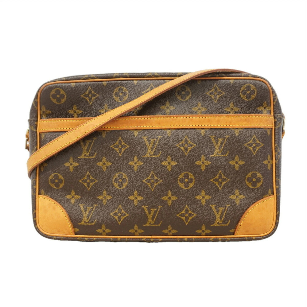 LOUIS VUITTON Brown Monogram Shoulder Bag